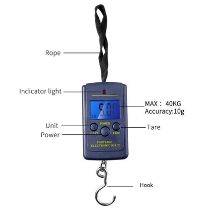 Portable Digital Luggage Scale - Avoid Extra Fees with Ease